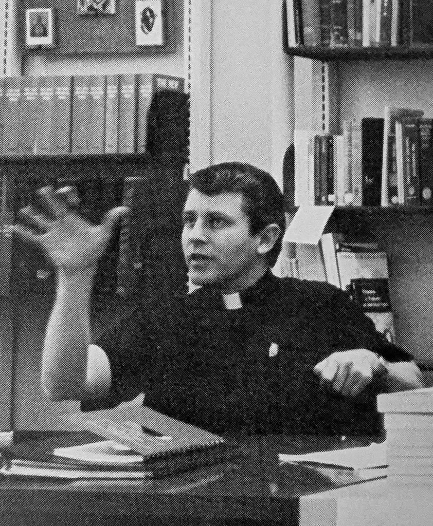 Rev. Daniel J. Fitzpatrick S.J., teacher of Theology, Regis High School